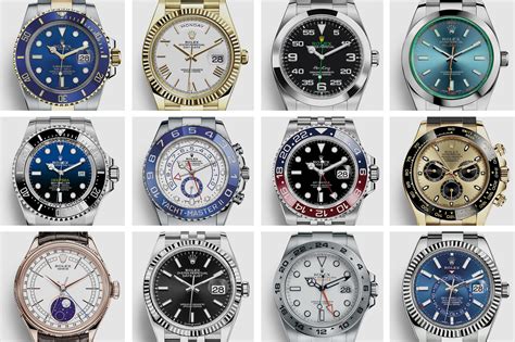 all Rolex models